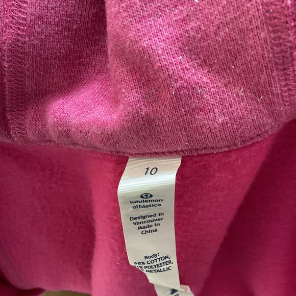 Lululemon Scuba Hoodie *Stretch (Lined Hood) Power Pink SIZE 10 - Picture 10 of 10